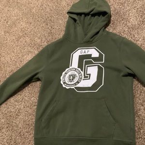 Youth XL Gap hoodie. Gently loved. Olive green in color